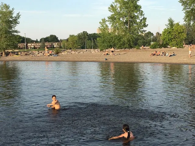 Playa Britannia en el río Ottawa.