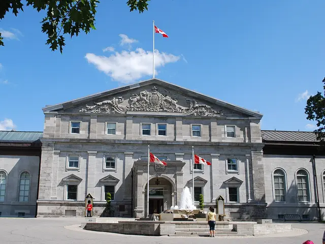 Rideau Hall, the official residence of the Governor General of Canada.