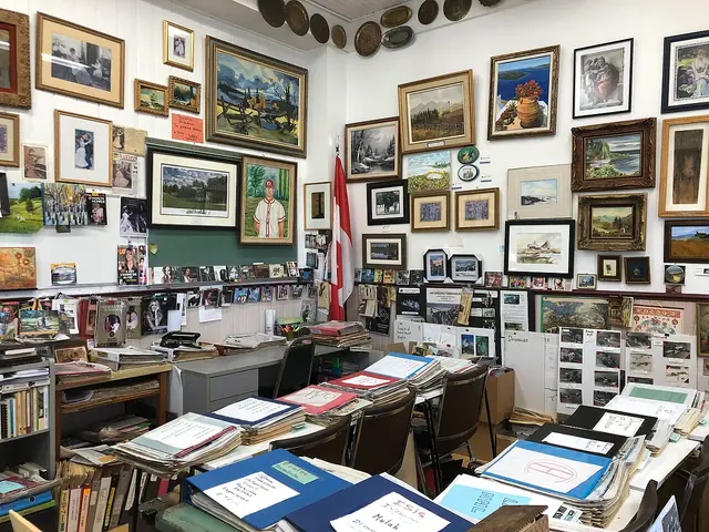 Musée de Clarence-Rockland-এর অভ্যন্তর।