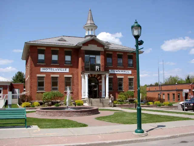 El ayuntamiento de Rockland en Clarence-Rockland, Ontario.