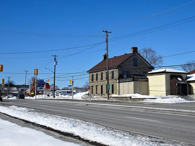 Una vista de la calle de Bells Corners, Ottawa.