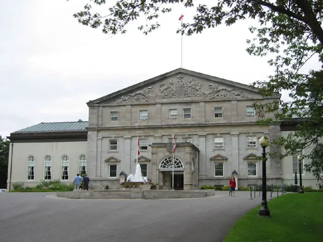 Rideau Hall, la residencia oficial del Gobernador General de Canadá, en Rockcliffe Park.