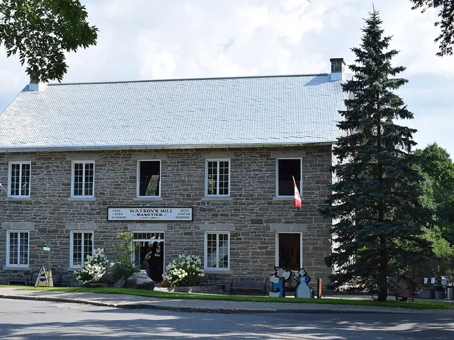 Watson's Mill, un molino harinero hidráulico del siglo XIX en Manotick.